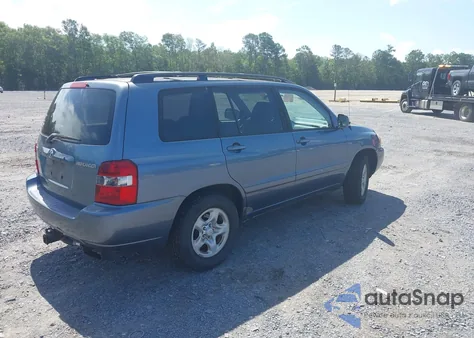 2006 Toyota Highlander from USA, damaged, VIN JTEDD21AX60135726